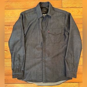 Rare! Levi’s x Pendelton made in the USA wool and denim shirt size Medium